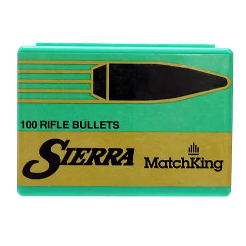 25 Caliber - MatchKing, 100 Grains, Hollow Point Boat Tail, Per 100