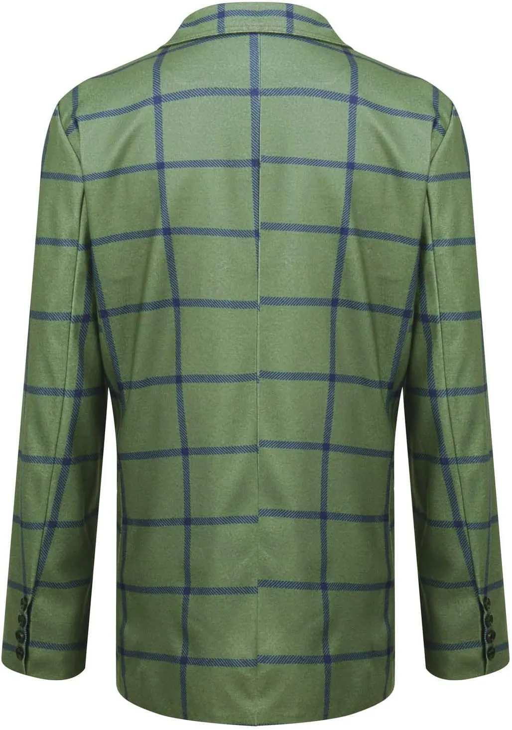 DuDubaby Men's Spring Thin Casual Fashion Loose Single Lapel Breasted Jacket