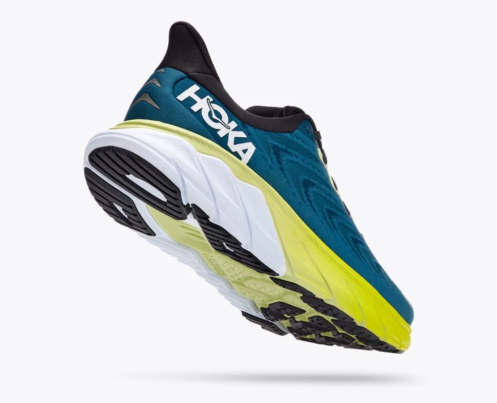 Hoka Mens Arahi 6 Wide-Blue Graphite / Blue Coral (1123196-BGBCR)