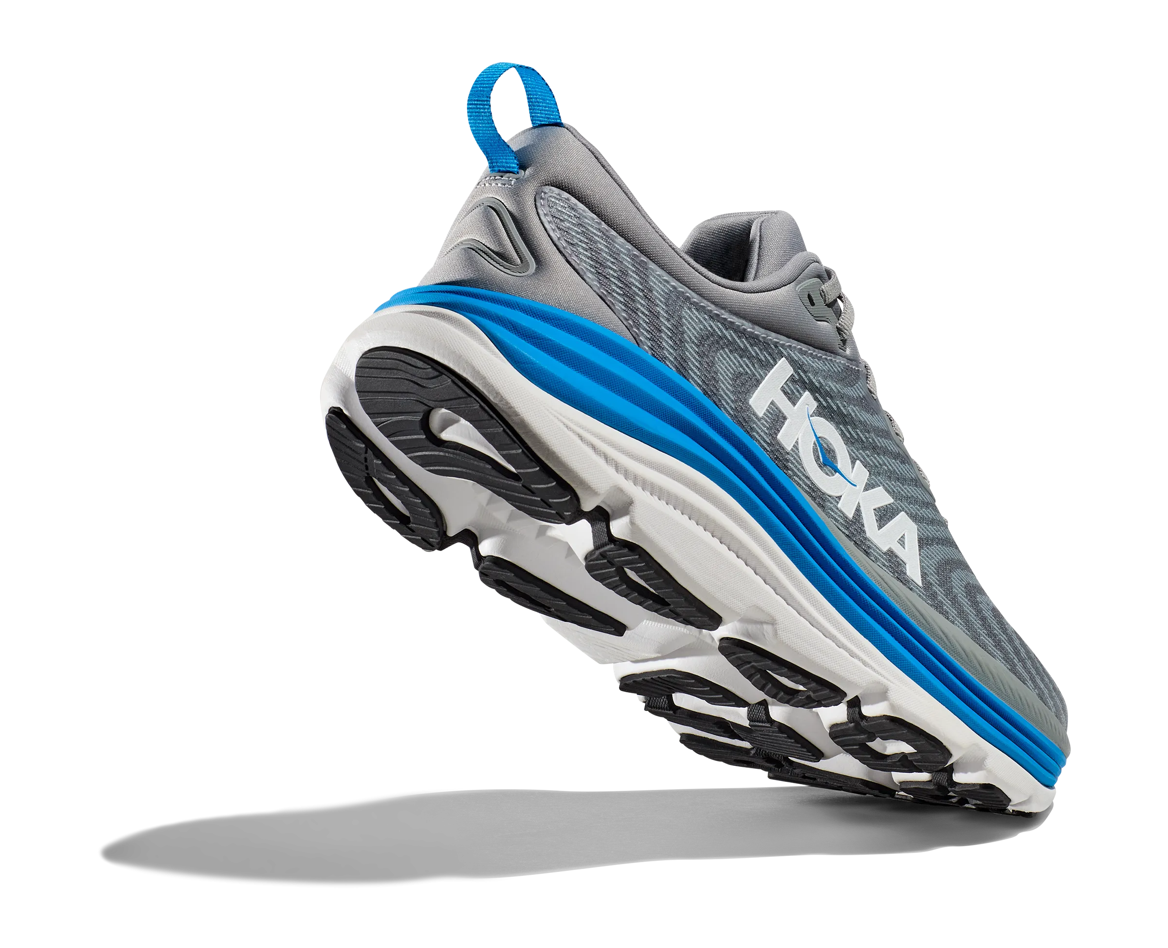 Hoka Mens Gaviota 5 Wide- Limestone/Diva Blue (1134234-LDVB)