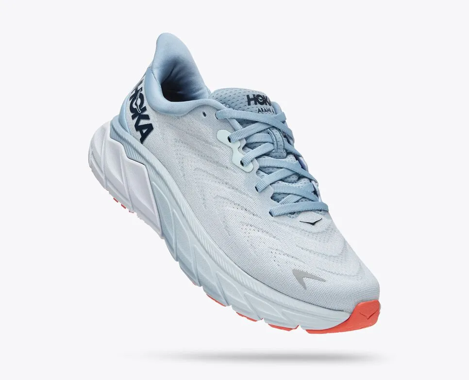 Hoka Womens Arahi 6 Wide -Plein Air / Blue Fog (1123197-PABF)