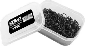 Kodo Black Elastic Bands (750)