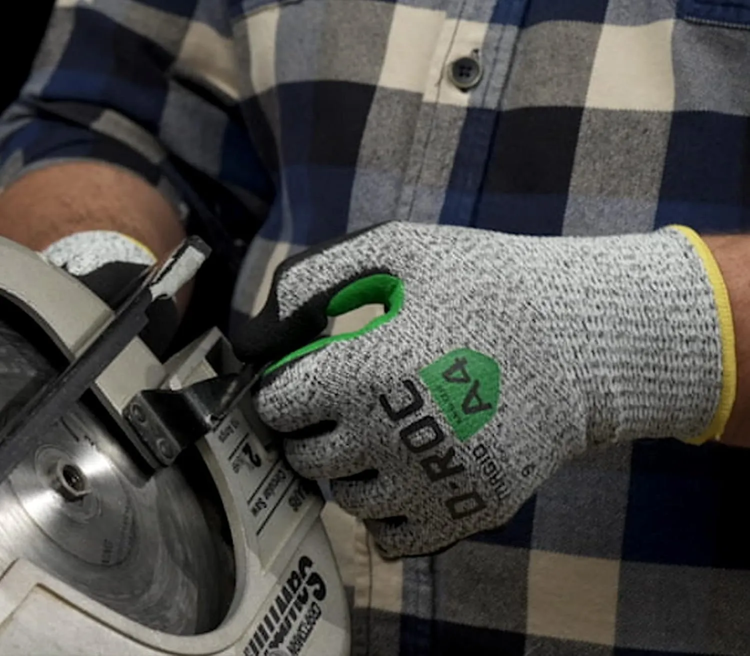 MAGID Enhanced Liquid-Grip Level A4 Cut Resistant Work Gloves, 12 PR, Reinforced Thumb Saddle, Sandy Nitrile Coated (Nitrix), Size 7/S, Reusable, 10-Gauge Hyperson Shell (GPD780)