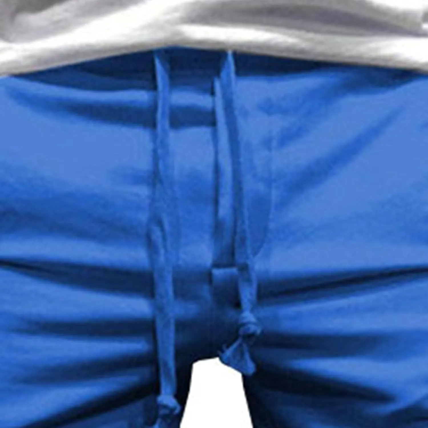Men's Cotton Jogger Workout Lounge Shorts Summer Drawstring Athletic Gym Shorts with Pockets Loose Running Shorts