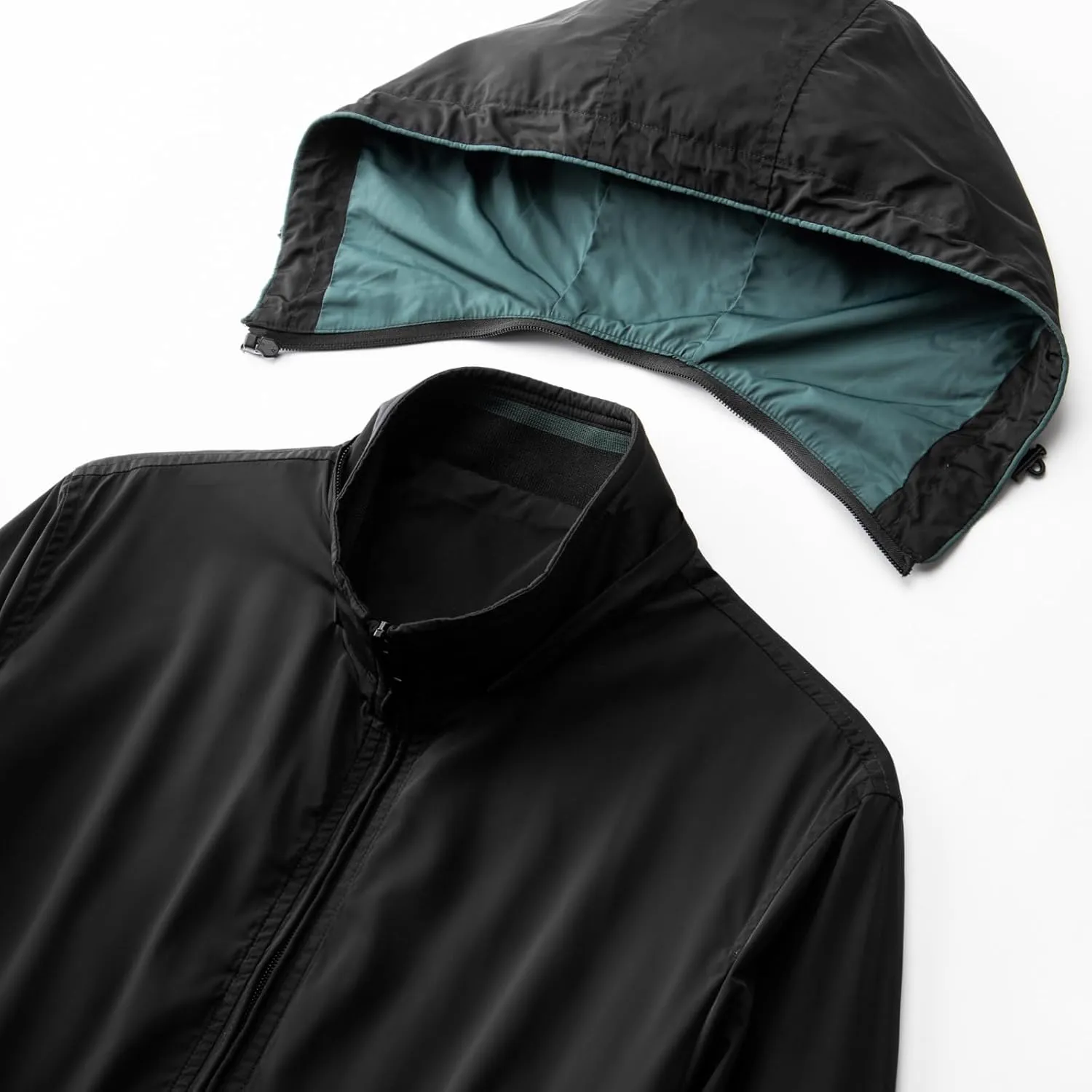 Mens Rain Jackets Waterproof with Hood Men's Outdoor Waterproof Soft Shell Hooded Military Tactical Jacket