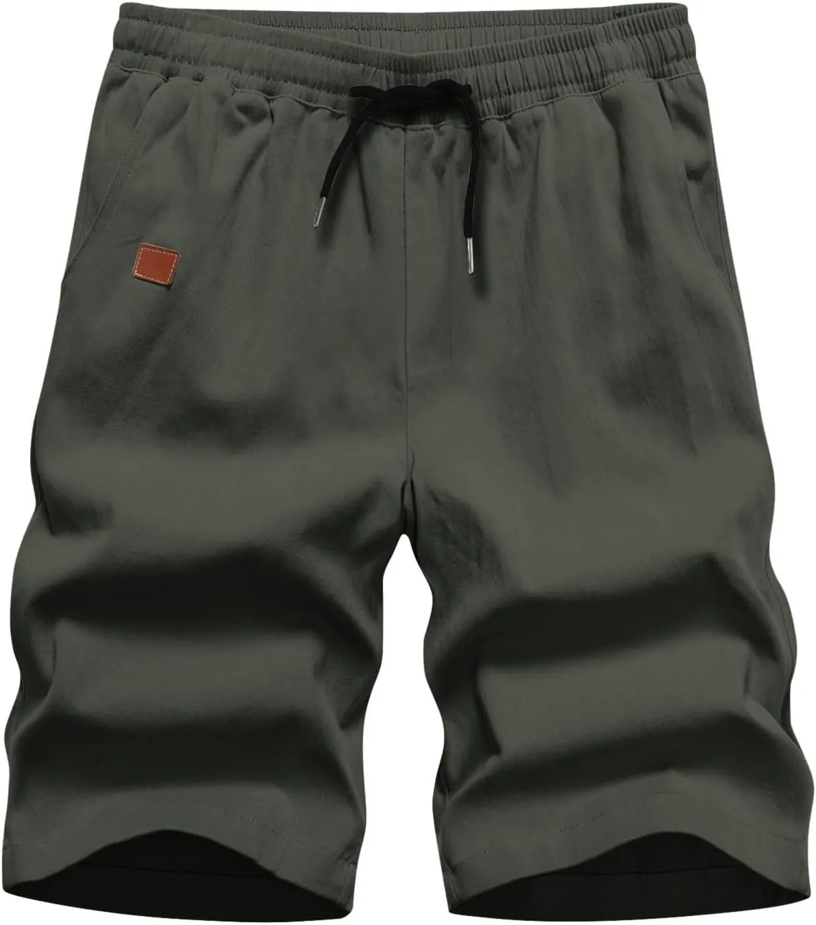 Mens Shorts Bermuda Shorts for Men Big and Tall Casual Loose Fit Shorts Elastic Waist Lightweight Summer Beach Shorts