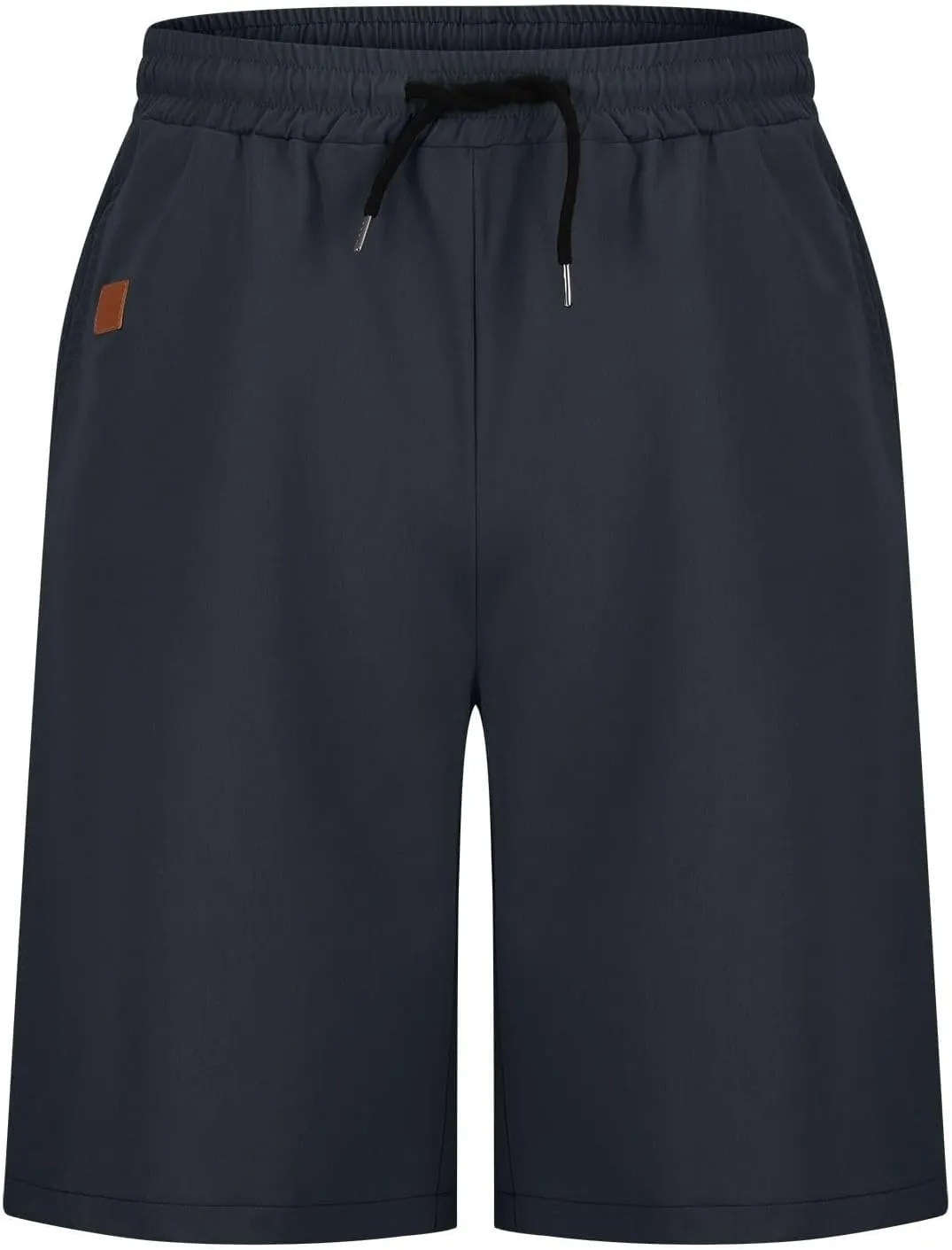 Mens Shorts Bermuda Shorts for Men Big and Tall Casual Loose Fit Shorts Elastic Waist Lightweight Summer Beach Shorts