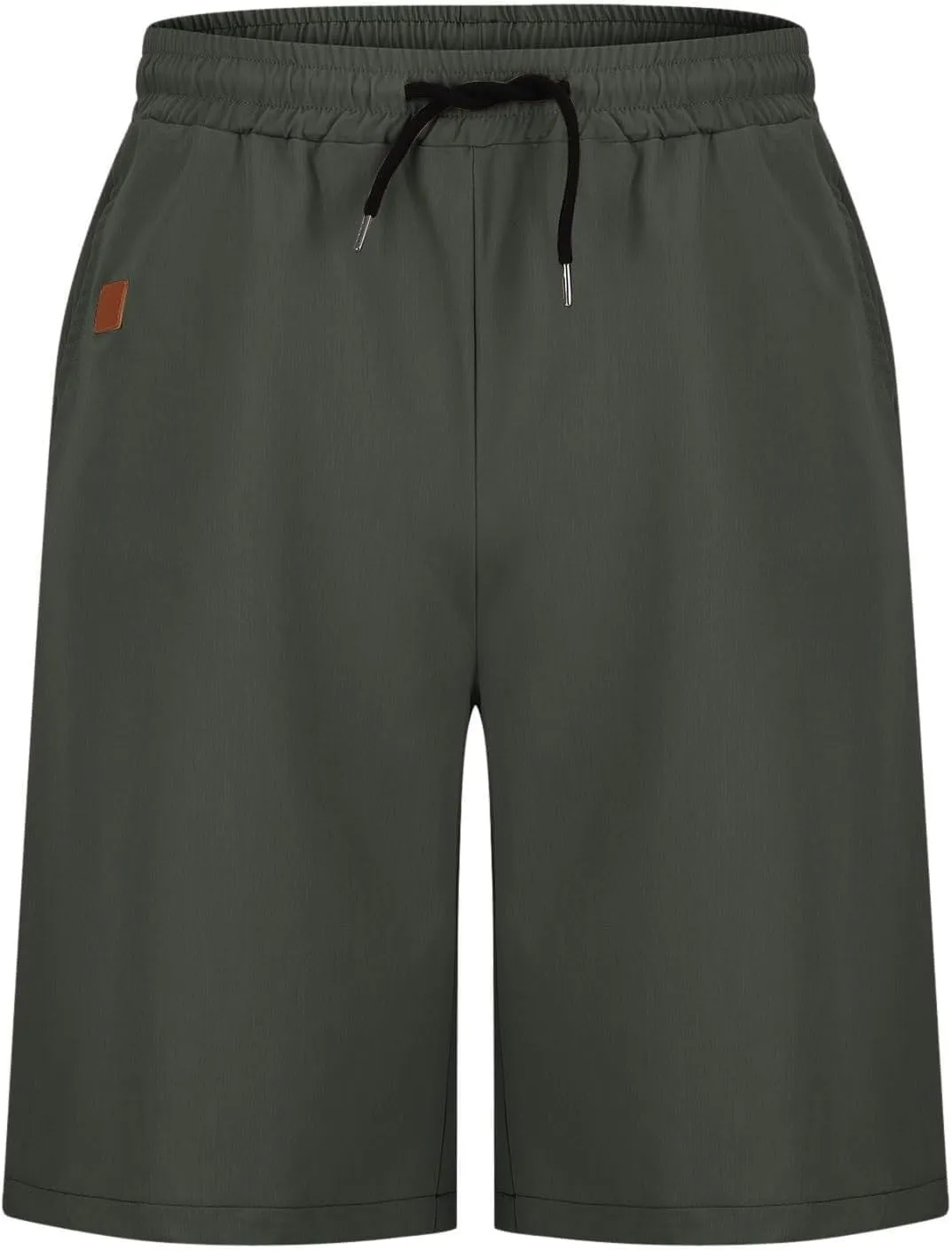 Mens Shorts Bermuda Shorts for Men Big and Tall Casual Loose Fit Shorts Elastic Waist Lightweight Summer Beach Shorts