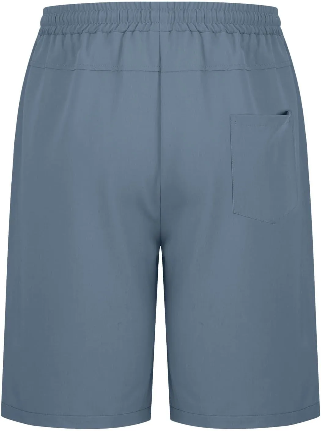Mens Shorts Bermuda Shorts for Men Big and Tall Casual Loose Fit Shorts Elastic Waist Lightweight Summer Beach Shorts