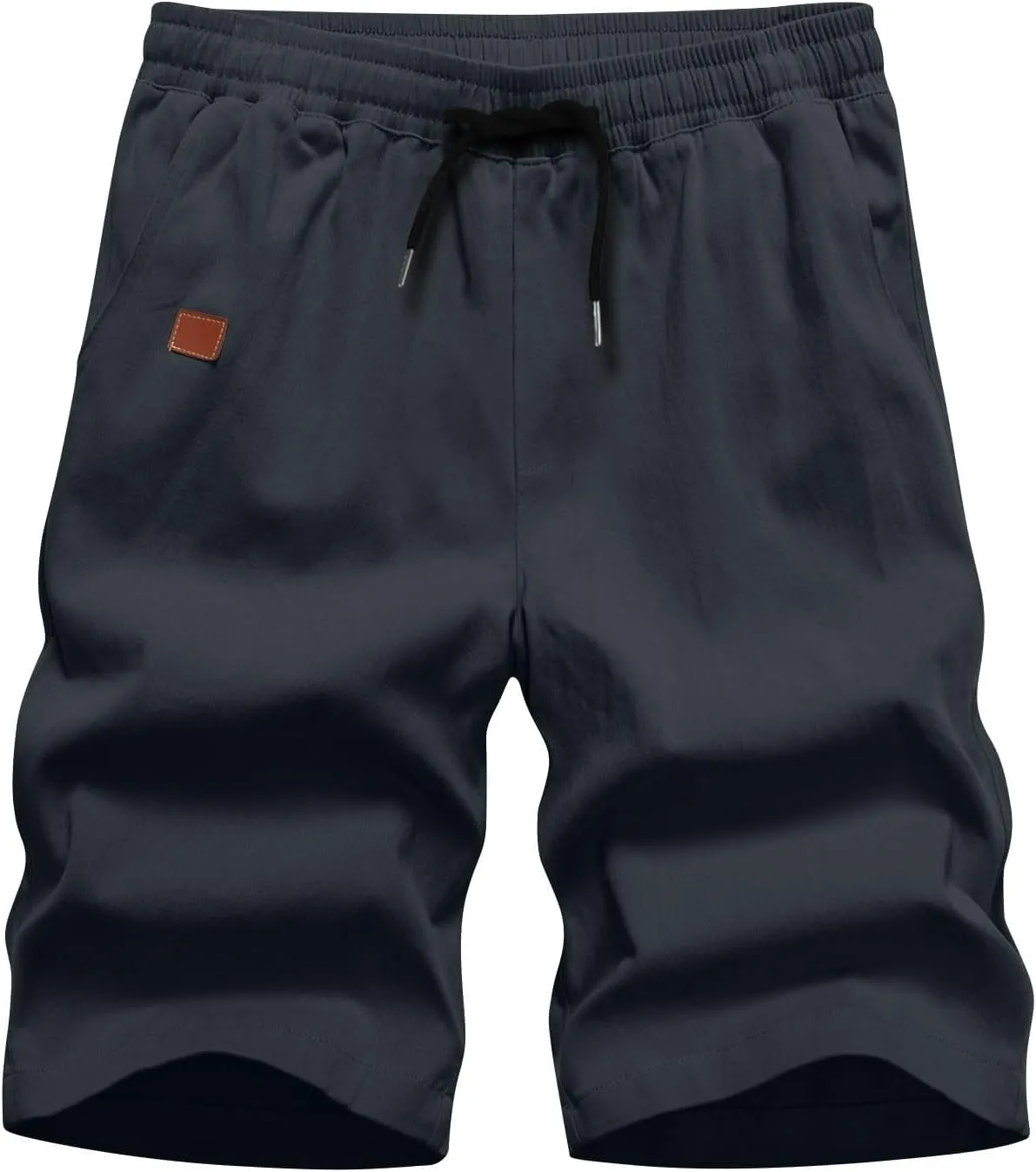 Mens Shorts Bermuda Shorts for Men Big and Tall Casual Loose Fit Shorts Elastic Waist Lightweight Summer Beach Shorts