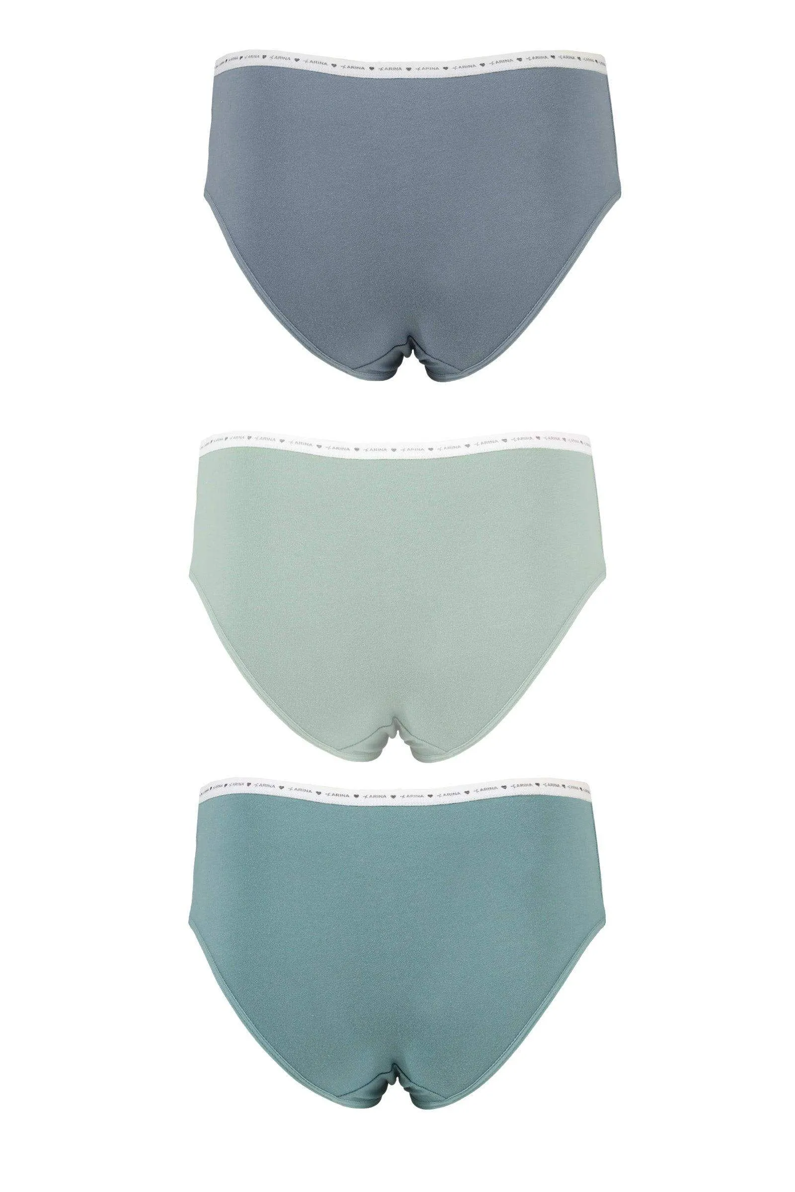 Pack of 3 Plain Brief Panties